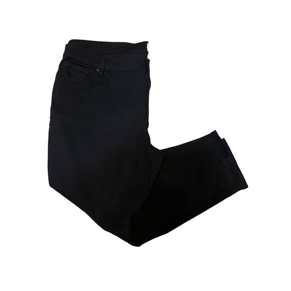 Lane Bryant Black Signature Fit Sateen Mid Rise Stretch Skinny Jean Plus Size 28 - Picture 4 of 13